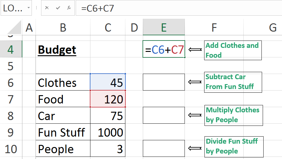 Learn Excel in 15 Seconds-How to use Cell-References in Formulas